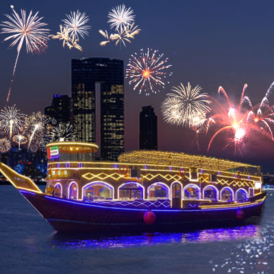 New Year Party in Dhow Cruise Dubai Marina
