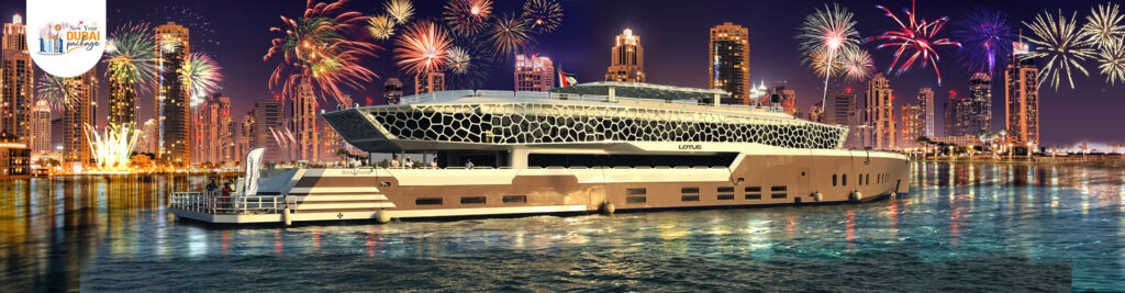 yacht new year dubai