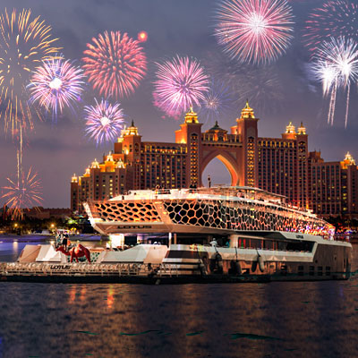 Mega Yacht New Year Party Dubai