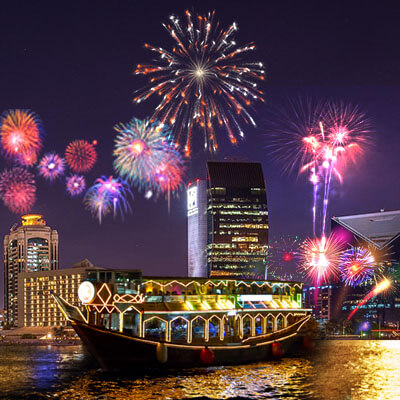 New Years Eve Gala Dinner in Dubai Creek 2025