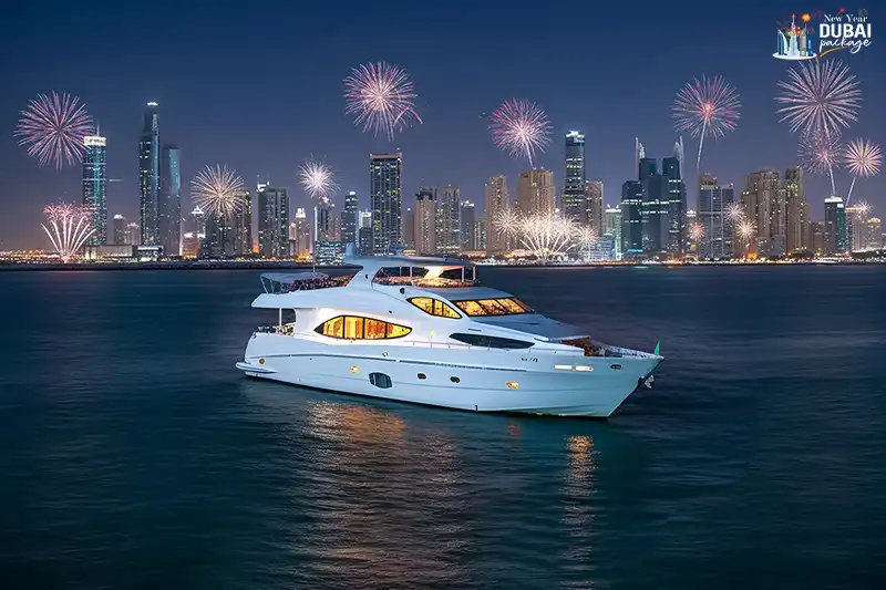 new year shared yacht fireworks viewing